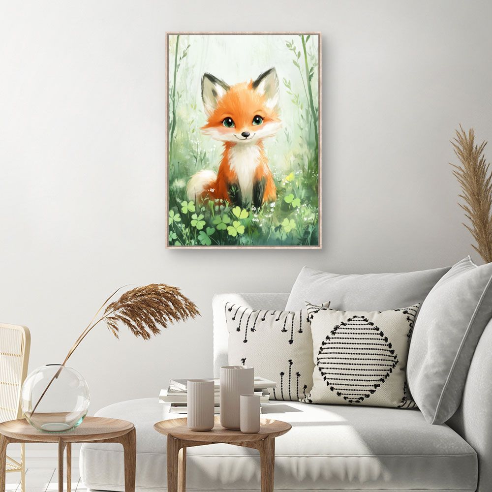 Tableau 'Renard charmant'