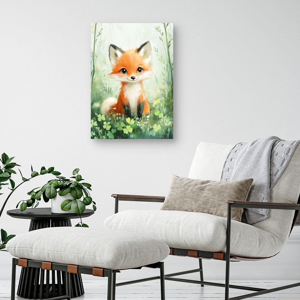 Tableau 'Renard charmant'