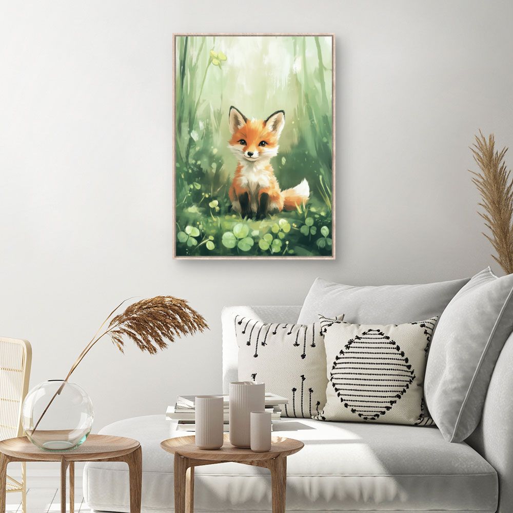 Tableau 'Renard adorable'