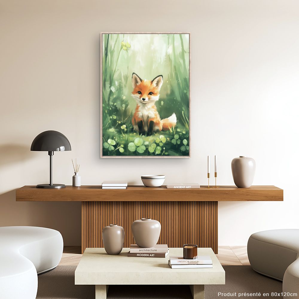 Tableau 'Renard adorable'