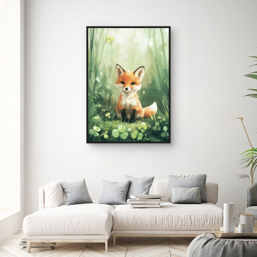 Tableau 'Renard adorable'