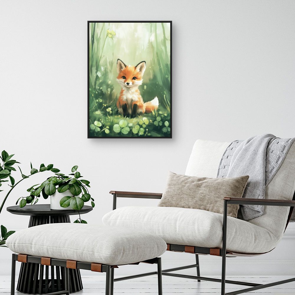 Tableau 'Renard adorable'