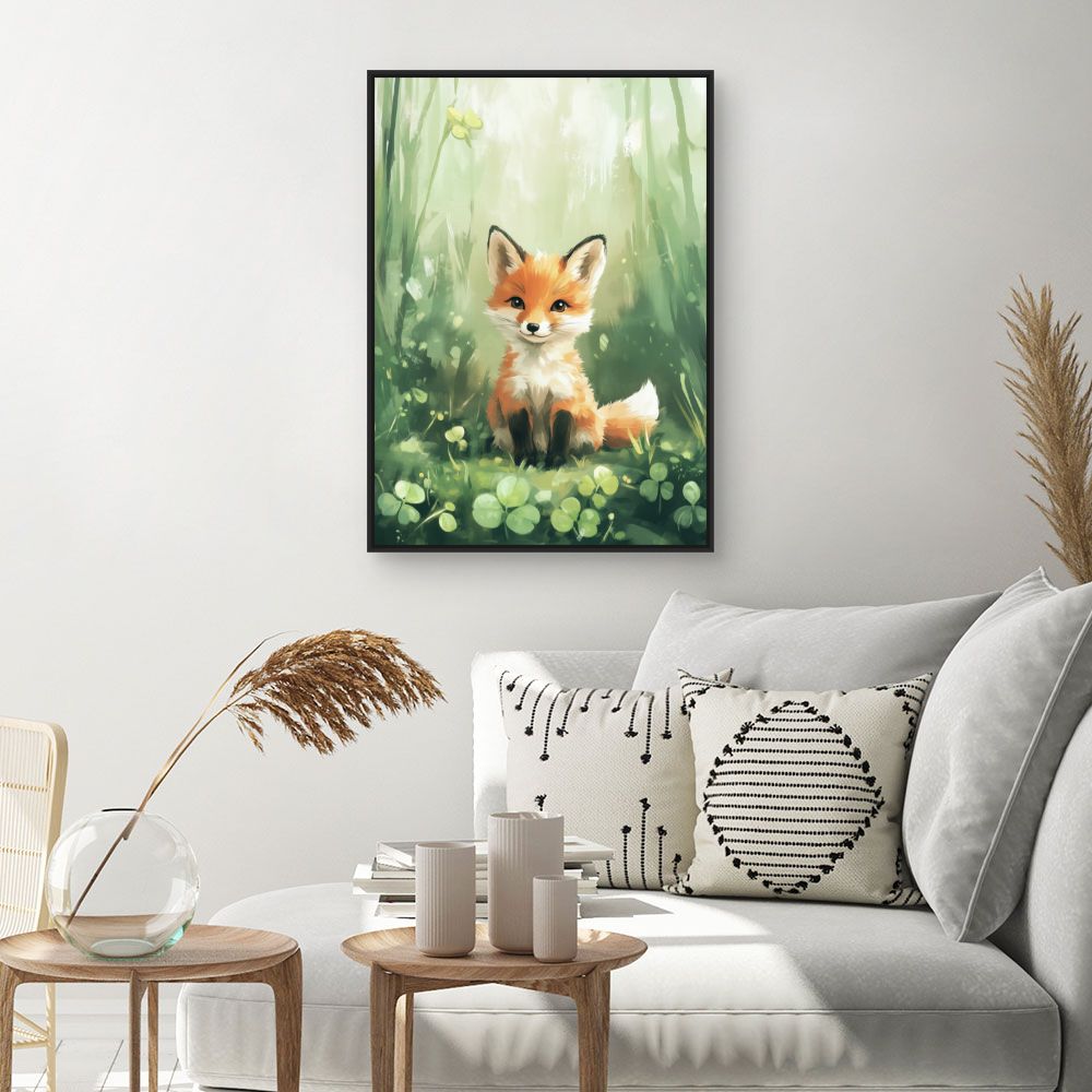 Tableau 'Renard adorable'