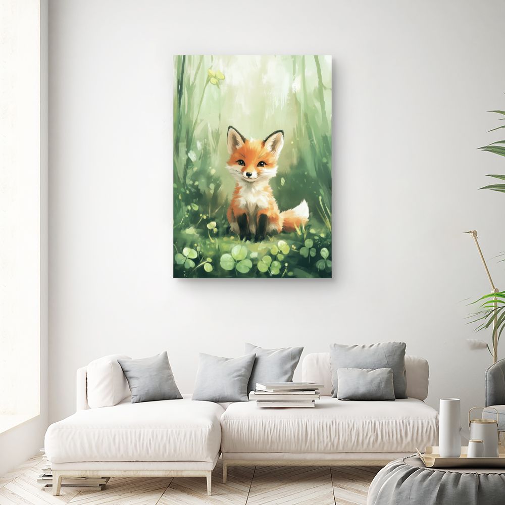 Tableau 'Renard adorable'