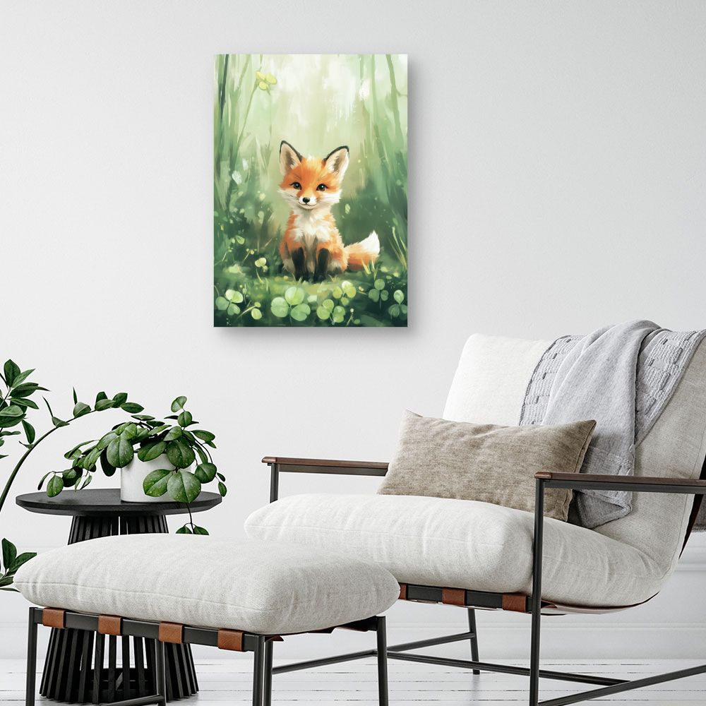 Tableau 'Renard adorable'