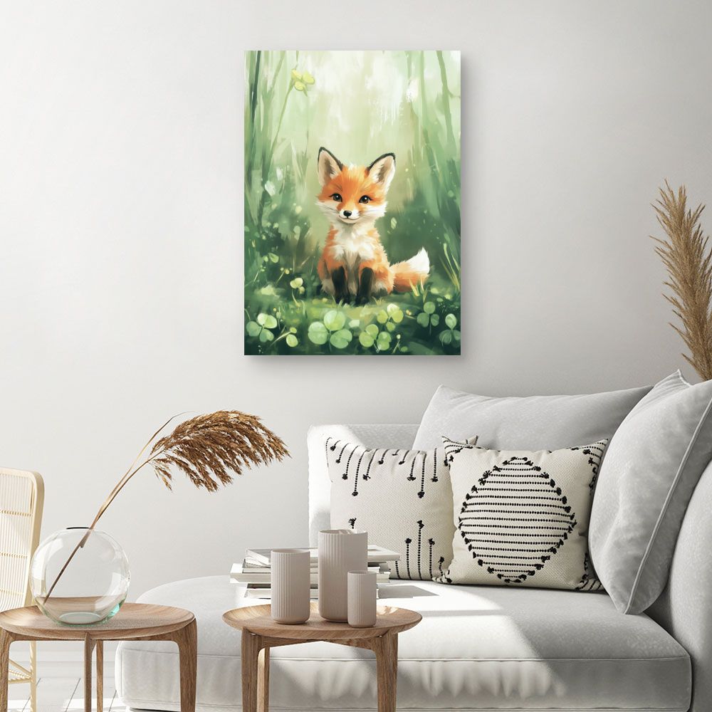 Tableau 'Renard adorable'