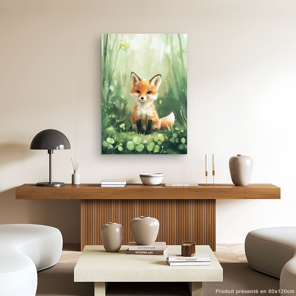 Tableau 'Renard adorable'