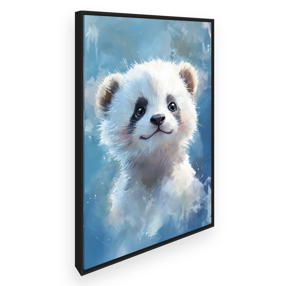 Tableau imprimé pour enfants 'Panda adorable'