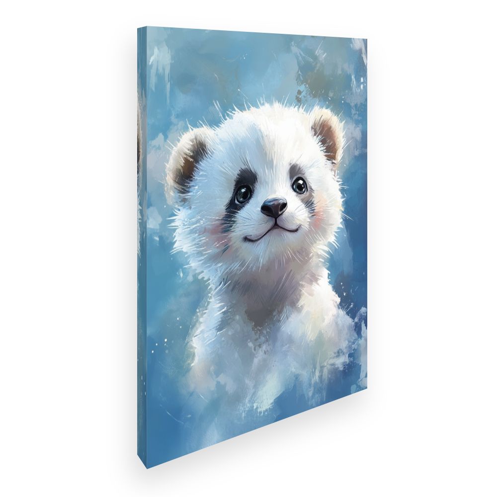 Tableau imprimé pour enfants 'Panda adorable'