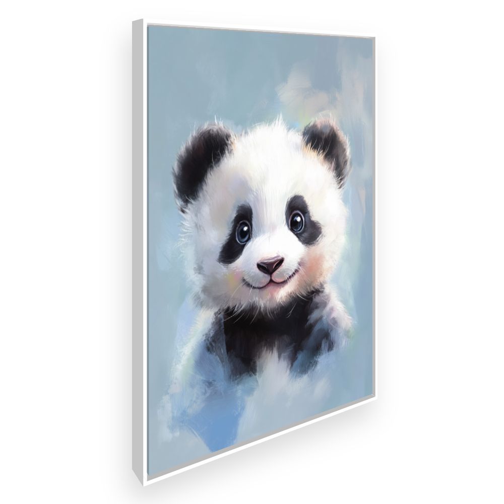 Tableau imprimé pour enfants 'Adorable bébé panda'