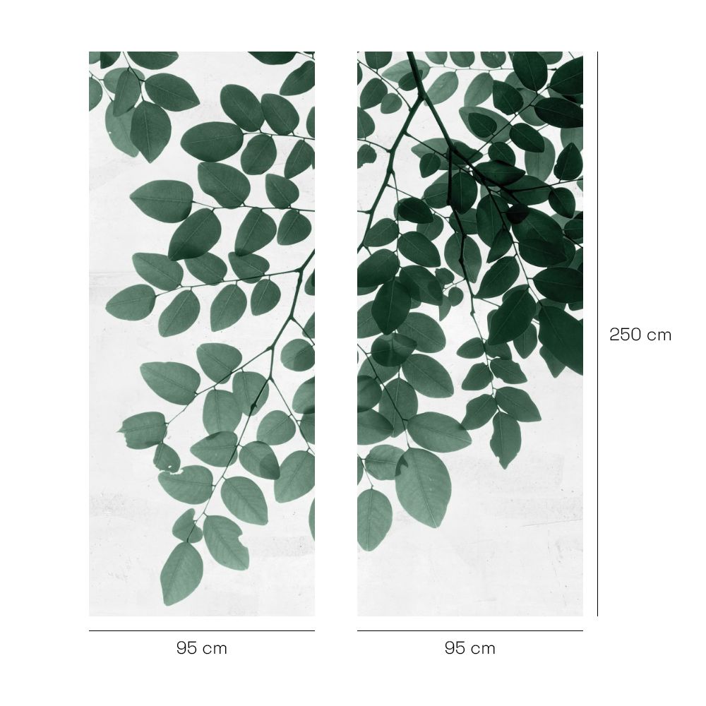 Papier peint "Feuillage luxuriant"