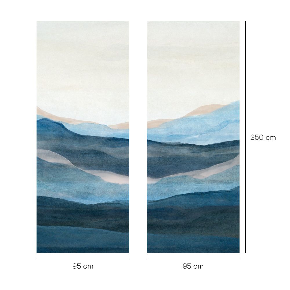 Papier peint "Horizons sereins"