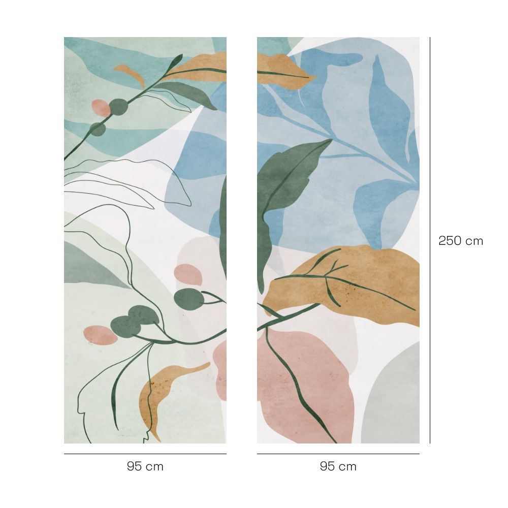 Papier peint "Motifs apaisants"