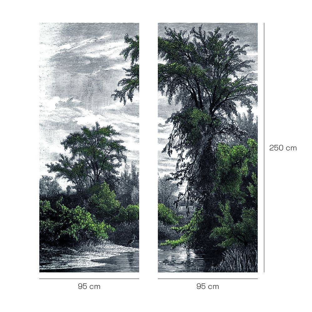 Papier peint "Nature sereine"
