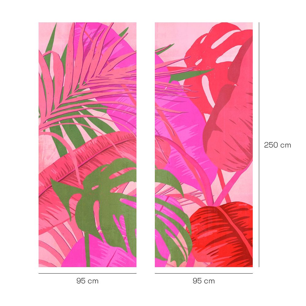 Papier peint "Feuillage vibrant"