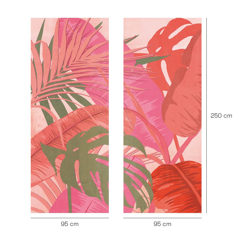 Papier peint "Feuillage vibrant"