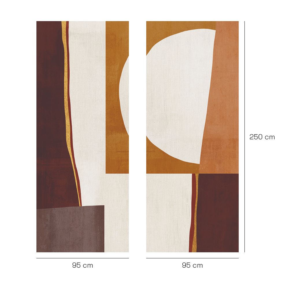 Papier peint "Formes modernes"