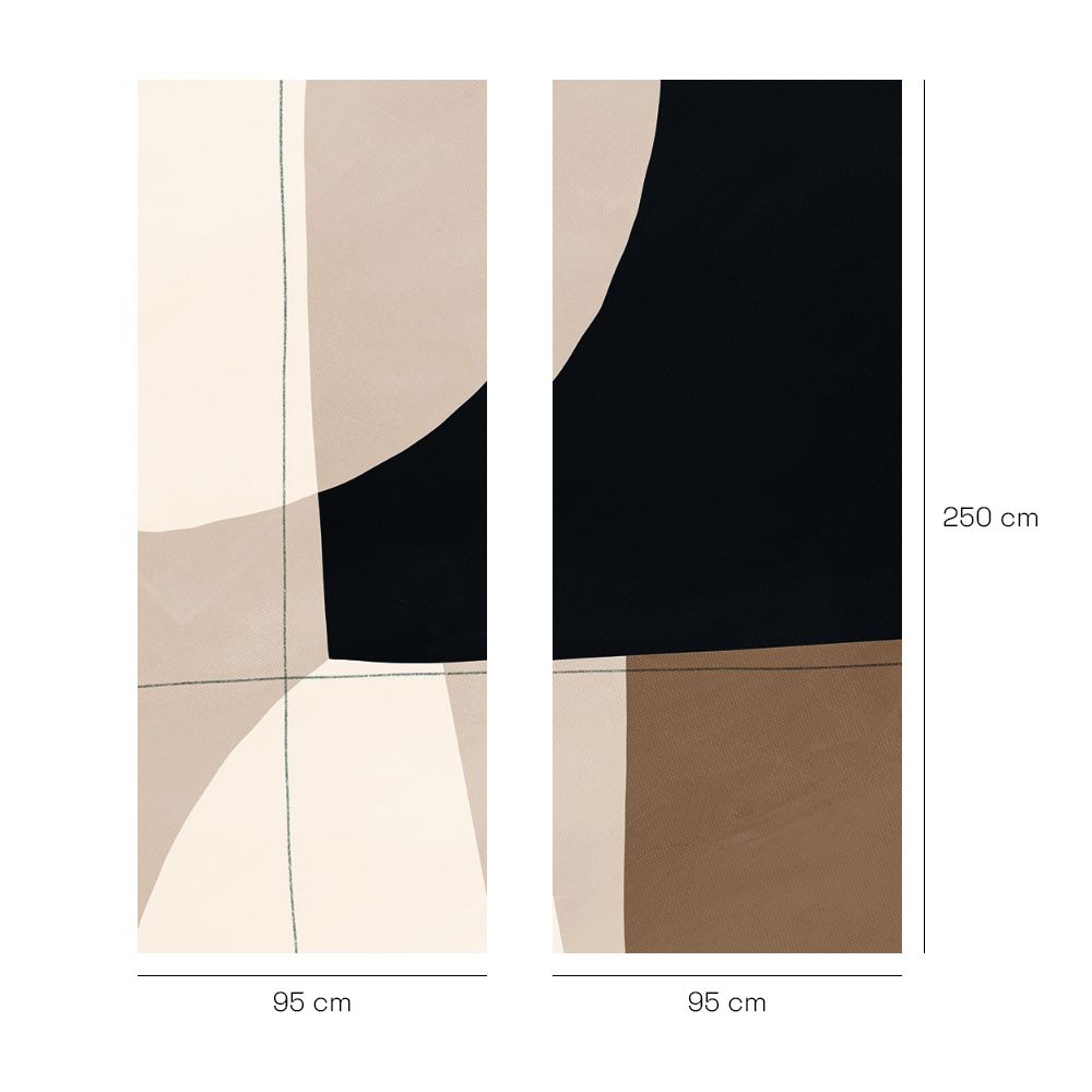 Papier peint "Formes modernes"
