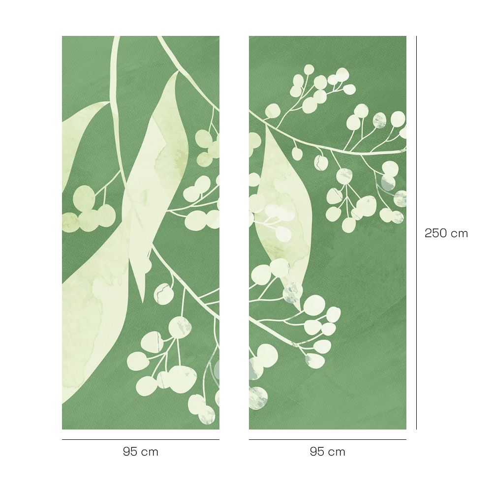 Papier peint "Élégance naturelle"
