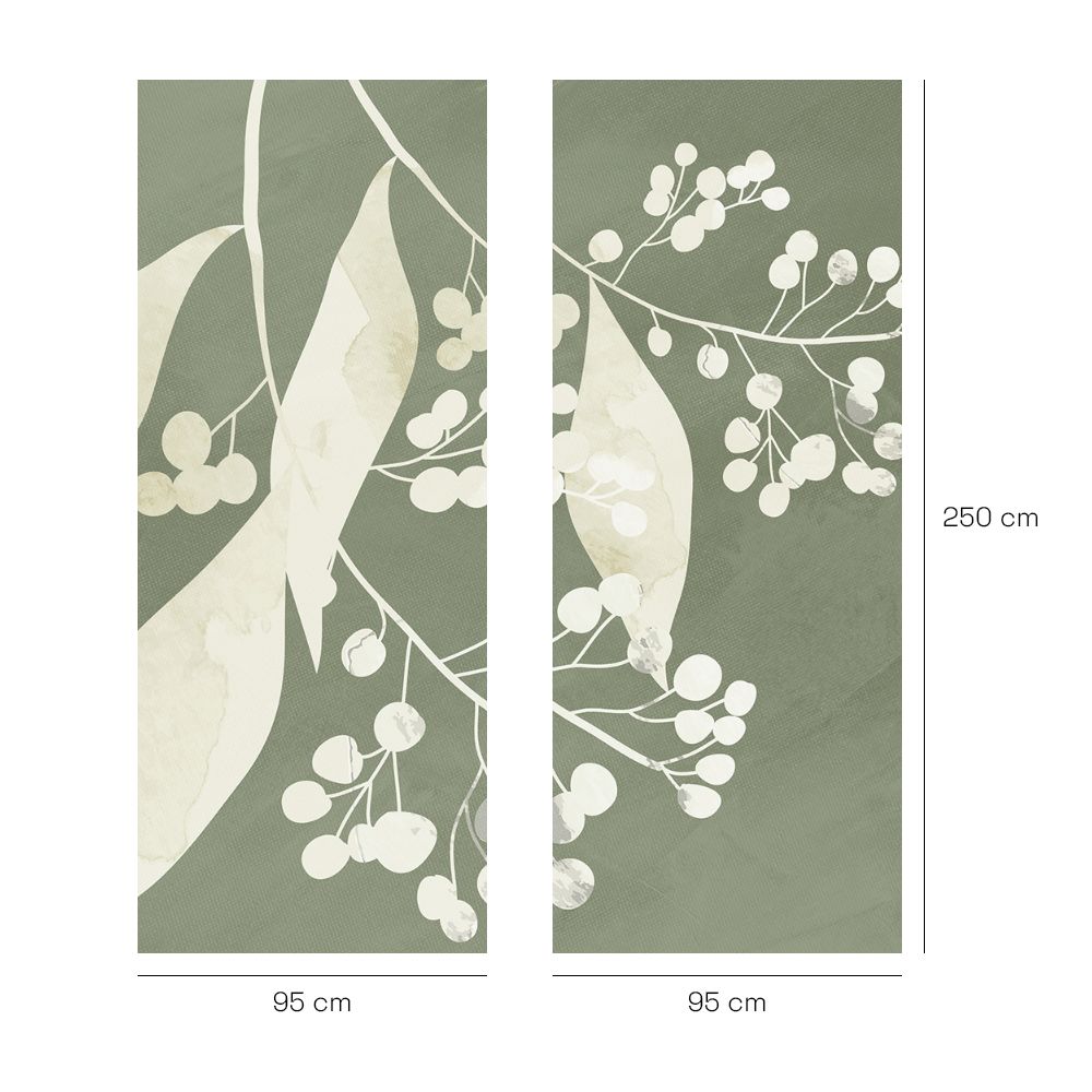 Papier peint "Élégance naturelle"