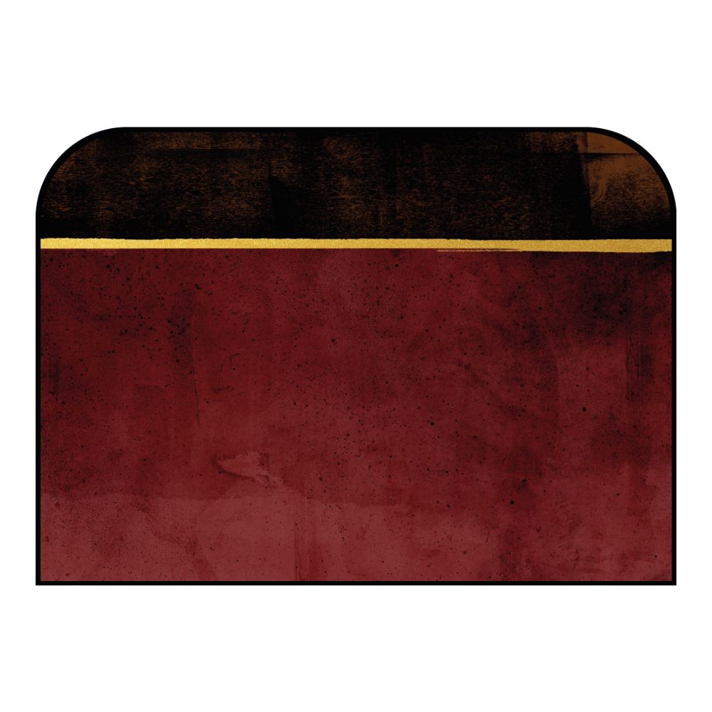 Tête de lit abstrait – vue d'ambiance