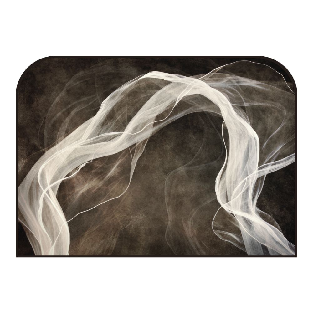 Tête de lit voile – vue d'ambiance