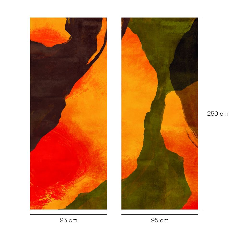 Papier peint "Couleurs vibrantes"