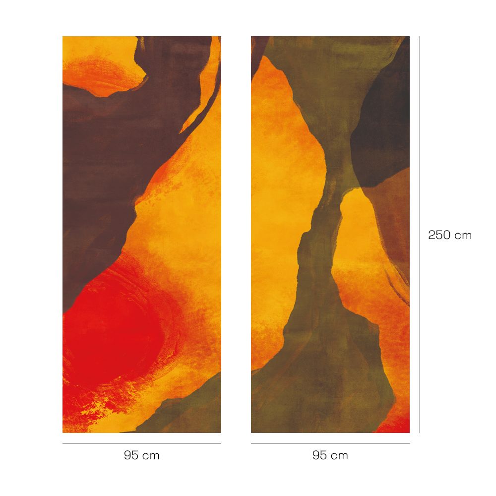 Papier peint "Couleurs vibrantes"