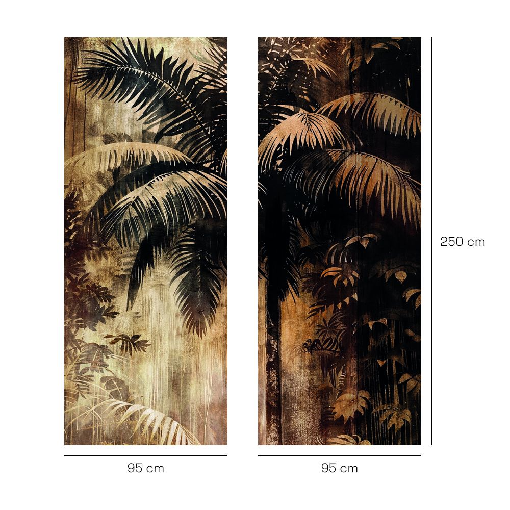 Papier peint "Forêt tropicale luxuriante"