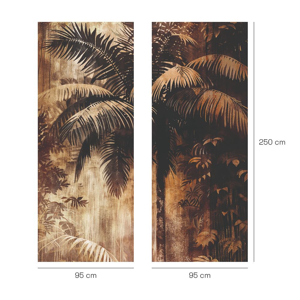 Papier peint "Forêt tropicale luxuriante"
