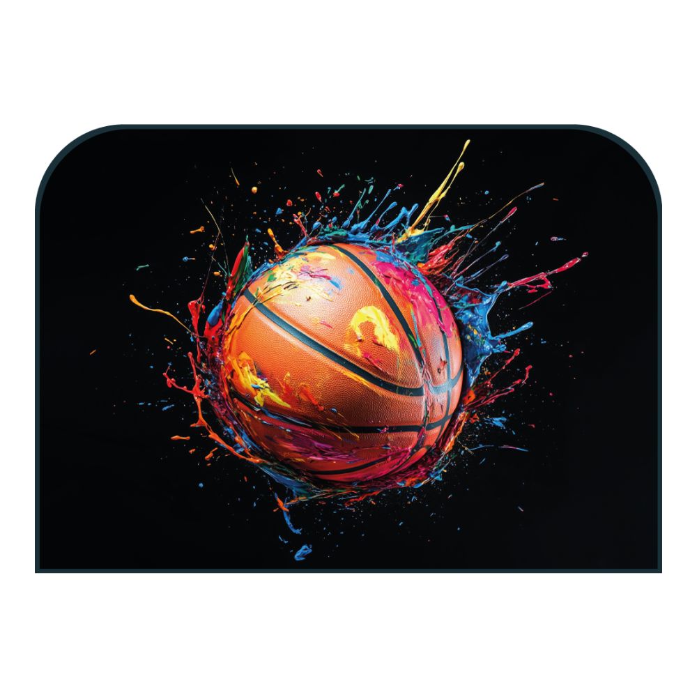 Tête de lit basketball – vue d'ambiance