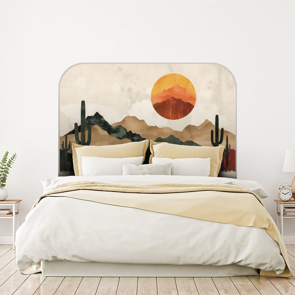 Tête de lit désert – beige – 180 × 95 cm