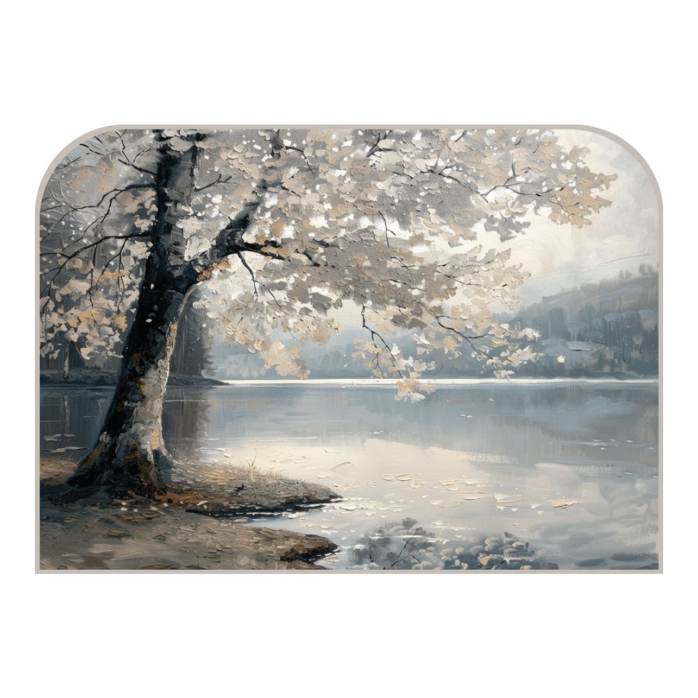 Tête de lit arbre – vue d'ambiance