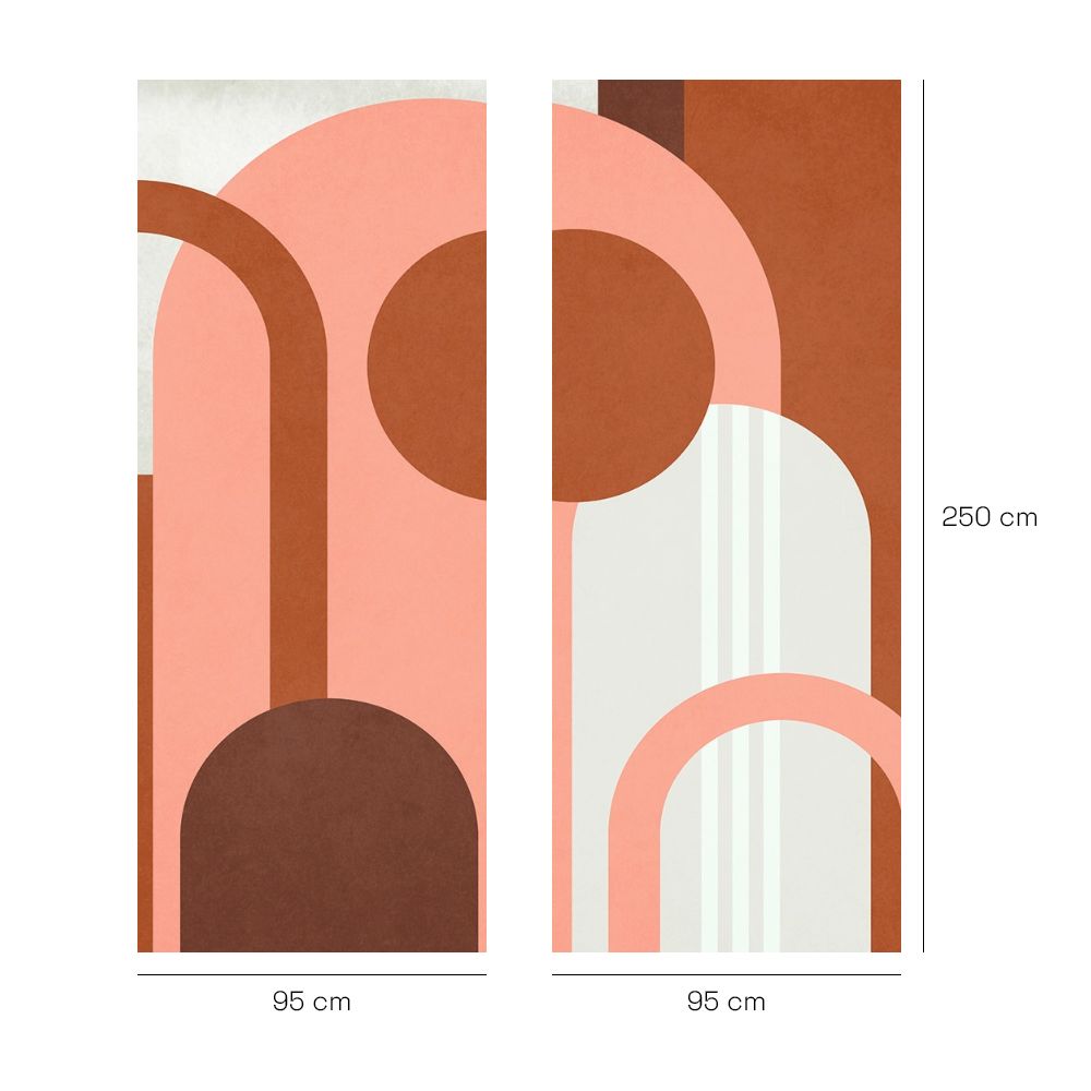 Papier peint "Formes modernes"
