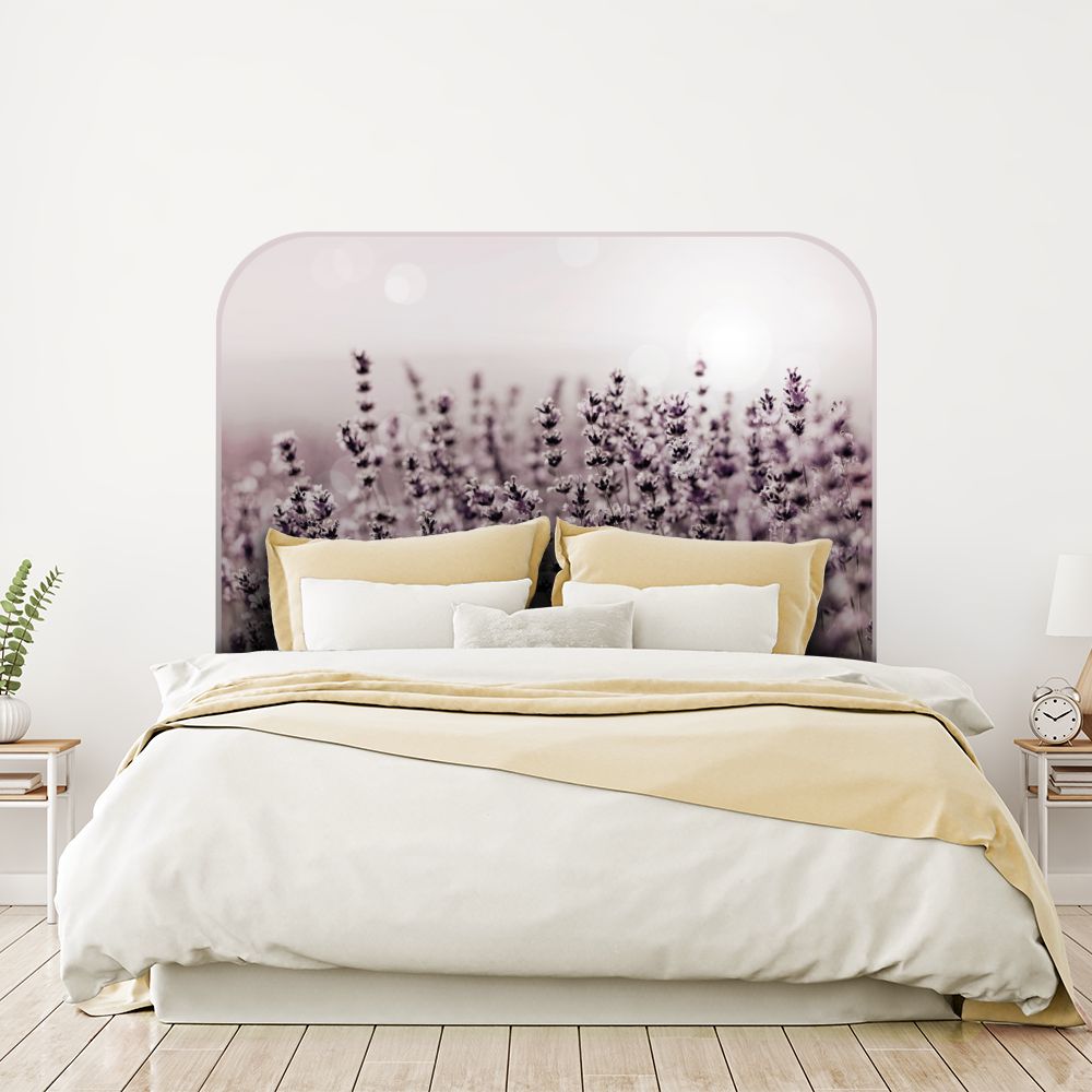 Tête de lit lavande – violet – 180 × 95 cm