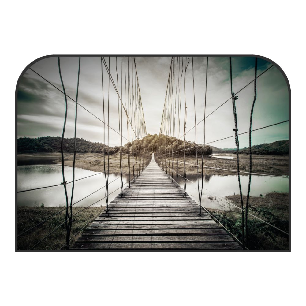 Tête de lit pont suspendu – vue d'ambiance